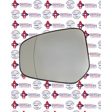 Aysan-Be Ford Courier 2014-2023 Kör Nokta Çizgili Isıtmalı Üniteli Ayna Camı Sol Taraf