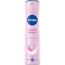 Kadın Sprey Deodorant Pearl&beauty 150 Ml,72 Saat Terlemeye Karşı Anti Perspirant Koruma,doğal Inci Özleri ve Avokado Yağı,yumuşak,pürüzsüz Koltuk Altı,alkol Içermez