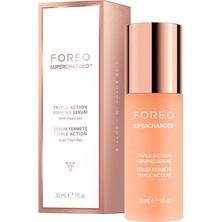 Supercharged Sıkılaştırıcı Serum, Üç Kat Etkili – Iletken Jel – Hiyalüronik Asit ve Skualan – Yüz Nemlendirici Serum – Vegan ve Hayvanlar Üzerinde Denenmemiştir – Tüm Cilt Tipleri – 30 ml