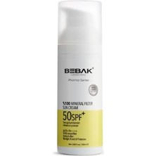 Skygo Bebak Pharma Mineral Filter Güneş Kremi 50SPF+ 50ML