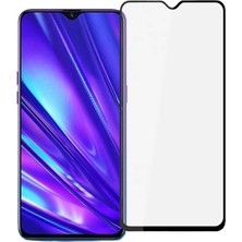 Maks Technology Oppo A15 Uyumlu ​mkst Kenarları Kırılmaya Dayanıklı Cam Ekran Koruyucu