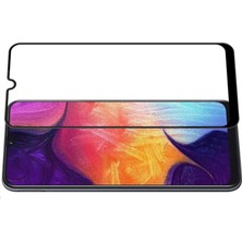 Maks Technology Oppo Reno 3 Mkst Kenarları Kırılmaya Dayanıklı Cam Ekran Koruyucu - Siyah