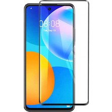 Maks Technology Huawei P Smart 2021 Uyumlu ​mkst Kenarları Kırılmaya Dayanıklı Cam Ekran Koruyucu