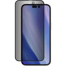 Maks Technology iPhone 15 Pro Max Uyumlu ​mkst Kor Privacy Cam Ekran Koruyucu
