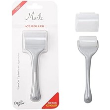 Skygo Mar'le Cilt Sıkılaştırıcı Gri Ice Roller Yüz Masaj Aleti