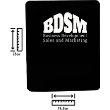 Ivart Bdsm-Business Development-Baskılı Bileklik Destekli Dikdörtgen Mouse Pad
