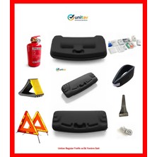 Unitav Regular Siyah Eva Çantalı Trafik ve Ilk Yardım Seti