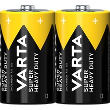 CHILLTECH Varta Superlife Çinko Büyük D Boy Pil 24'lü Paket