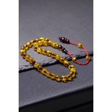 Tesbihkenti Bilek Boy Full Helezon Usta Işçilik Sıkma Kehribar Tesbih