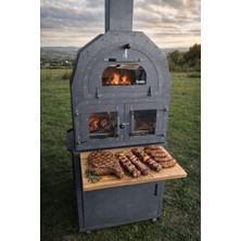 Dorello Odunlu Bahçe Fırını & Mangal Ünitesi