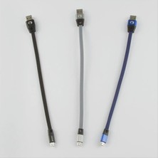 SiHako Örgülü Android Data Şarj Kablosu (Kısa)