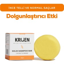 Krijen Hindistan Cevizi & Portakal Kabuğu Katı Şampuan 100 Gr