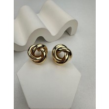 Les Séduisantes C.A. Sarmal Altın Kaplama Küpe Vıp