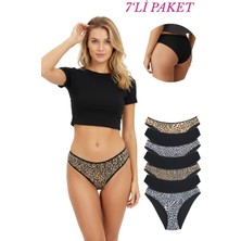 New Lilla 18001-6 Kadın 7'li Leo In Love Bikini Külot Paketi
