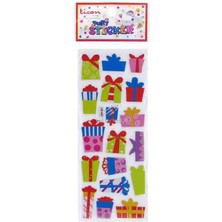 Ticon Sticker Puffy Kabartma Etiket 348932 Hediye Kutusu