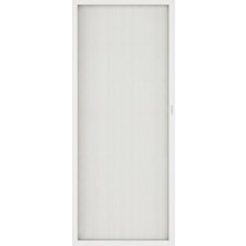 Haksa Plise Akordion Sürgülü Antasit Renk Kapı Sineklik