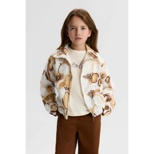 Nk Kids Laura Ceket 8-14YAŞ Kahverengi