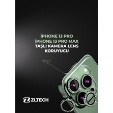 ZLTECH iPhone 13Pro/13Promax Uyumlu Taşlı Kamera Lens Koruyucu
