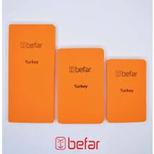 Boysil Befar Zımpara Takozu Soft, Turuncu (Orta)