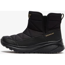 Skechers Bobs Sparrow 2.0-Club Snow Water Repellent Womens Boat Hafızalı Taban Su Itici Kadın Bot Siyah