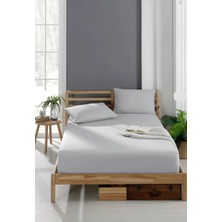 Pamuklu Yastıklı Lastikli Çarşaf Tek Kişilik