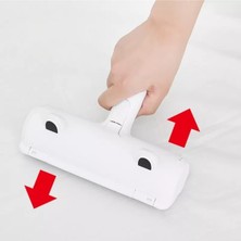 Özgürce Tüy Toplayıcı Rulo Fırça, Tekerli, Mavi, Pratik ve Temiz Kullanım