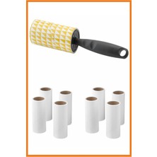 Özgürce Yumuşak ve Dayanıklı Iplik Tüy Toplayıcı Seti, 8 Yedek ile Birlikte