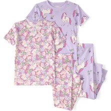 Carter's Küçük Kız Çocuk Pijama Set 2 Yaş-5 Yaş Çok Renkli
