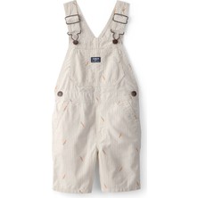 Oshkosh Küçük Erkek Çocuk Salopet Şort 2 Yaş-5 Yaş Yeşil