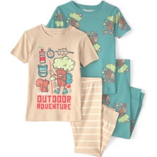 Carter's Küçük Erkek Çocuk Pijama Set 2 Yaş-5 Yaş Çok Renkli