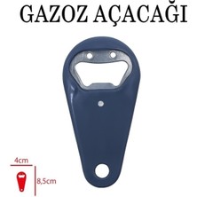 Feyza Design Gülen Yüz Mıknatıslı Şişe Açacağı, Plastik Saplı, Pratik ve Şık Tasarım