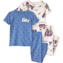Carter's Erkek Bebek Pijama Set 12 Ay-24 Ay Çok Renkli