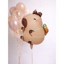 Parti Adresi Kapibara Şekilli Folyo Balon – Parti & Doğum Günü Süslemesi 56 cm