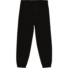 Civil Boys Beli Paçası Lastikli 10-13 Yaş Pantolon - Siyah 10-11 Yaş