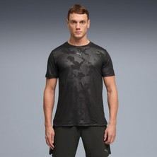 Puma Cloudspun Emboss Erkek Siyah Antrenman T-Shirt.01