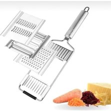 Feyza Design Ayarlanabilir Çok Fonksiyonlu Sebze ve Peynir Dilimleyici Aparatı