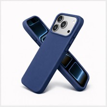 Bzontech iPhone 17 Pro Max Uyumlu Kılıf Renkli Lansman Içi Kadife Yumuşak Kamera Yükseltili Silikon