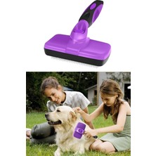 Özgürce Otomatik Temizlenebilen Evcil Hayvan Tüy Toplama Fırçası