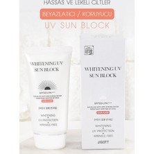Jigott Aydınlatıcı Güneş Bakım Kremi SPF 50+ Tüm Cilt Tipleri İçin 70 ml Koruyucu Formül