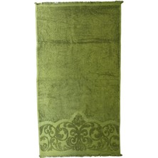 Ünsal Showroom Maxstyle Alara Jakarlı 50X90CM Havlu Haki