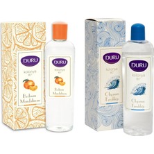 Duru Kolonya 400 ml Bodrum Mandalinası ve Okyanus Ferahlığı 2 Li Set