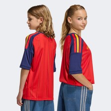 Adidas Ispanya 26 Iç Saha Çocuk Kırmızı Forma.-