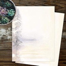 Skygo Papers! Morning Mist Letterhead, 80 Sayı, 8,5 Inç x 11 Inç (2014250)