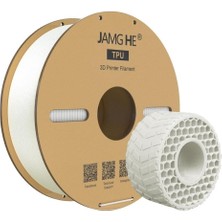 Jamg He Tpu 1 kg Filament 1.75 Mm,hızlı Baskı Filamenti-BEYAZ
