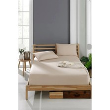 Pamuklu Yastıklı Lastikli Çarşaf Tek Kişilik