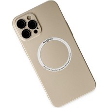 Epilons Iphone 12 Kılıf Jack Magneticsafe Lens Silikon - Gold