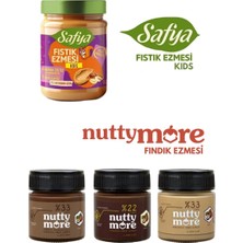 Nutty More Fındık Ezmesi & Safya Fıstık Ezmesi Kids Tanışma Paketi
