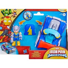 Hasbro Iron Man And His Awoesome Friends Araç ve Figür Seti Thor G2692
