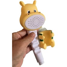 Sevimli Hayvan Figürlü Bebek Duş Başlığı – Annelerin Yardımcısı Eğitici Banyo Oyuncağı, Kolay Kurulum, El-Göz Koordinasyonu Geliştirici, Çocuklar Için Renkli ve Eğlenceli