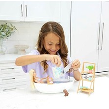 Wellness - 'nin Spa Günü Oyun Seti, Çocuklar Için Oyuncaklar, Sarışın, Renkli Konfeti Sabun ve Aksesuarları, Kişisel Bakım ve Sağlıklı Yaşam Temalı, HKT92